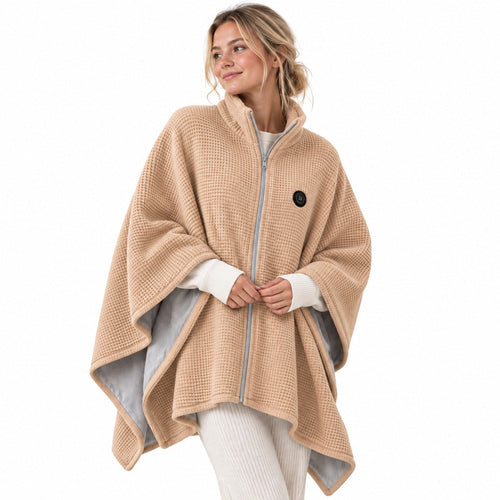 Wearable Heated Blanket Shawl – USB-Powered - Image 1