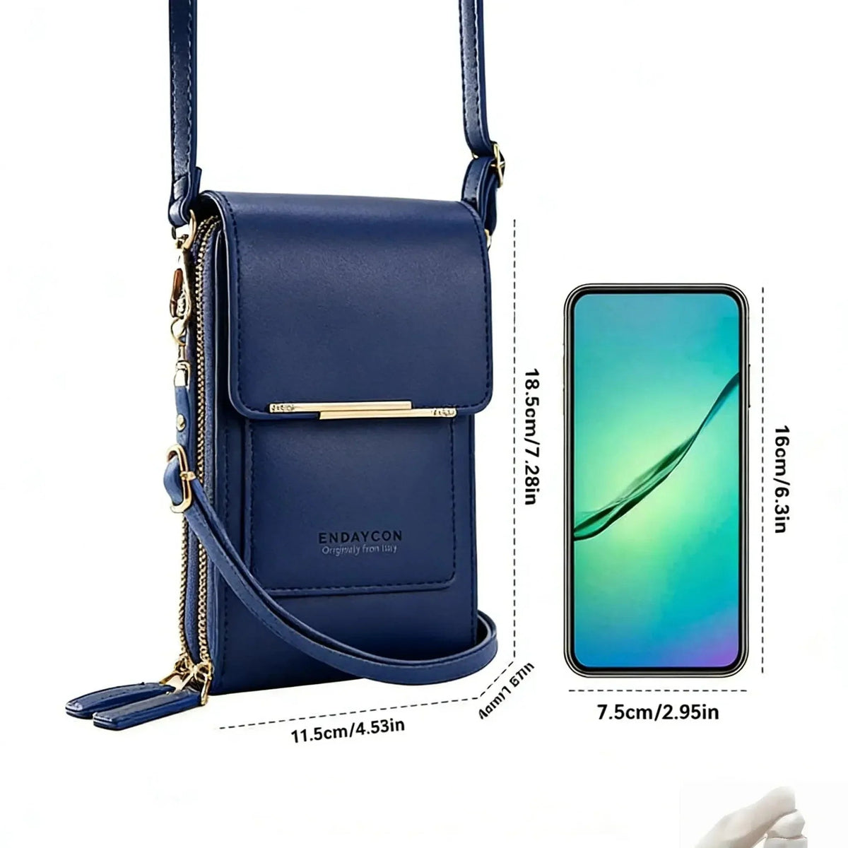 🔥Last Day Buy 1 Get 1 Free $14.99 Each🔥Simple And Elegant Women's Touchscreen Crossbody Phone Wallet - Image 7