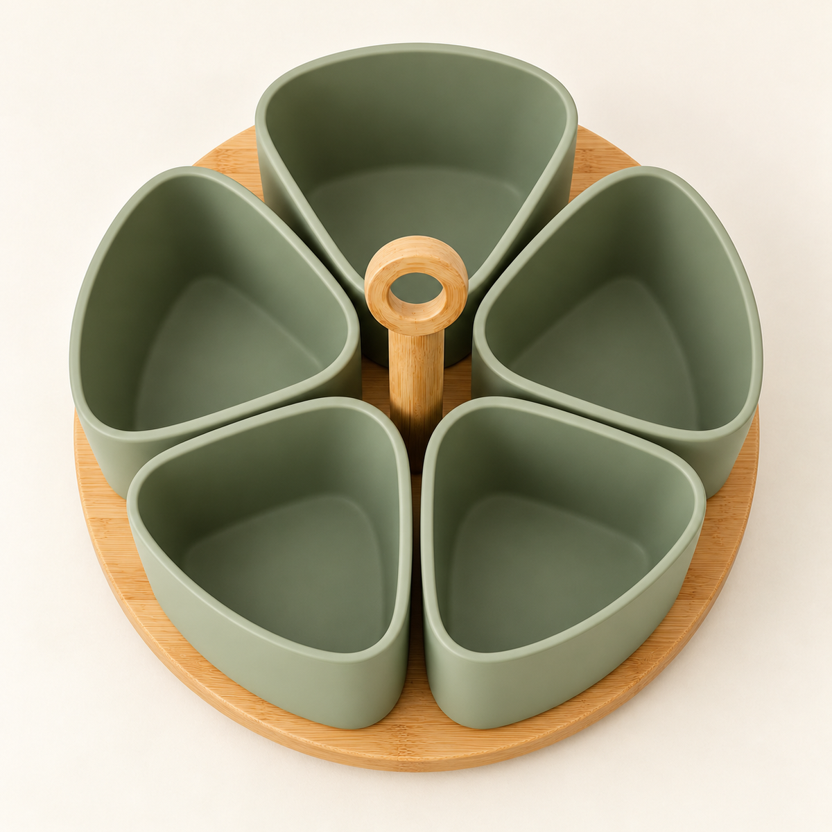 🌿 Gift-Worthy | Modular Rotating Kitchen Organization | Sculptural Countertop Storage