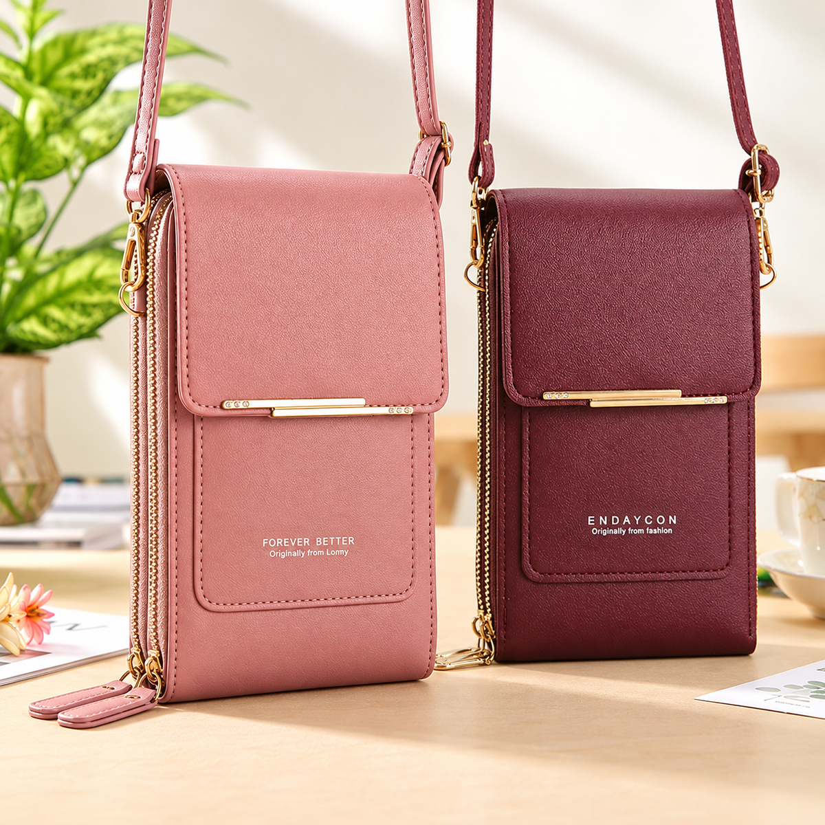 🔥Last Day Buy 1 Get 1 Free $14.99 Each🔥Simple And Elegant Women's Touchscreen Crossbody Phone Wallet - Image 46