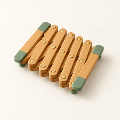 🍞 Gift-Worthy | Expandable Bamboo Kitchen Utility | Elegant Countertop Protection