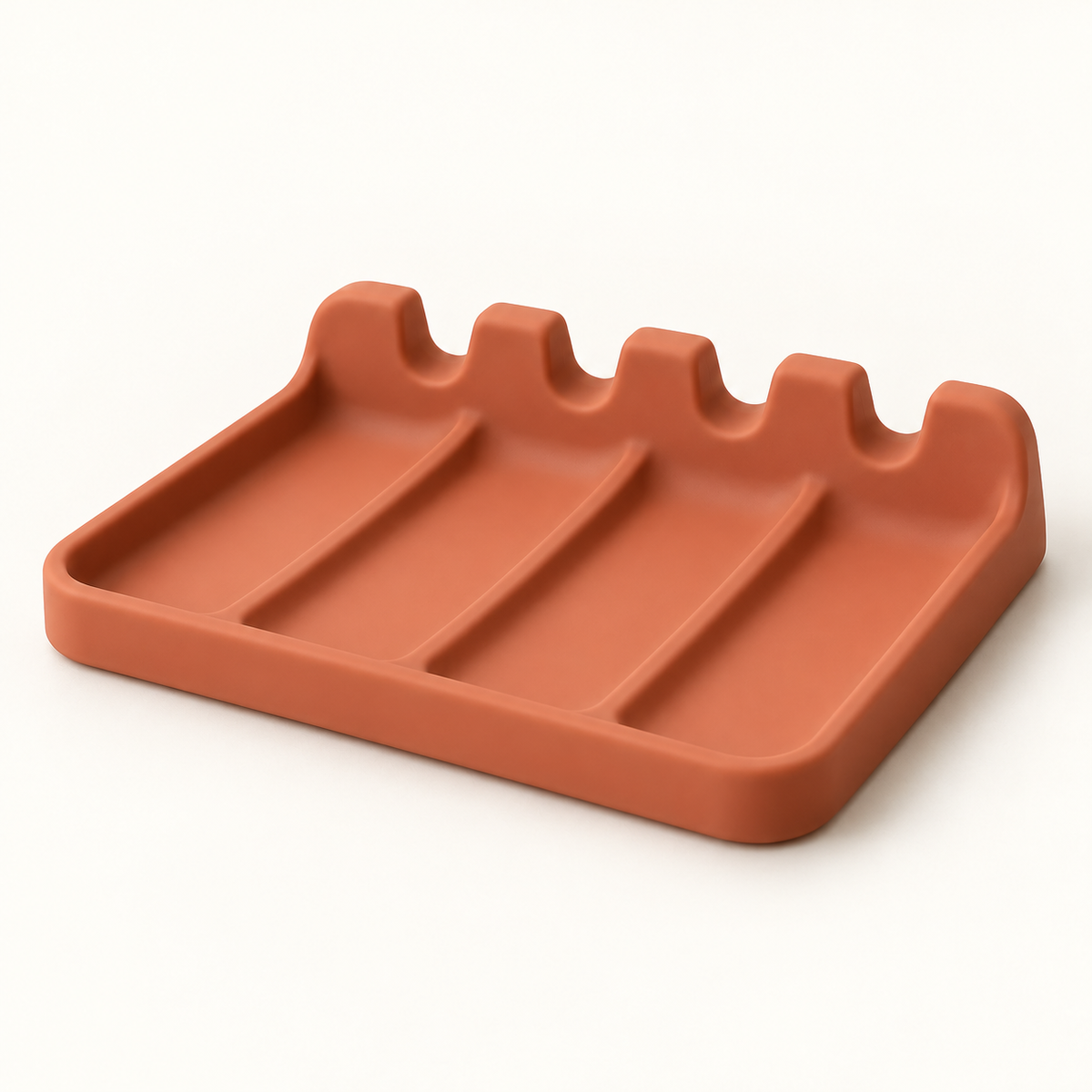 🍳 Gift-Worthy | Calm Countertop Organization | Versatile Silicone Utensil Rest