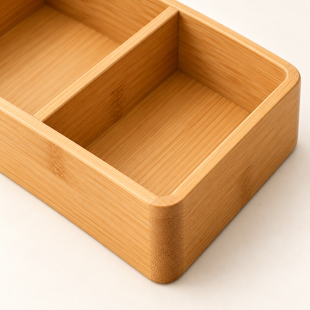 🥢 Gift-Worthy | Warm Bamboo Drawer Organization | Timeless Kitchen Storage