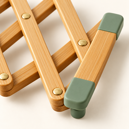 🍞 Gift-Worthy | Expandable Bamboo Kitchen Utility | Elegant Countertop Protection