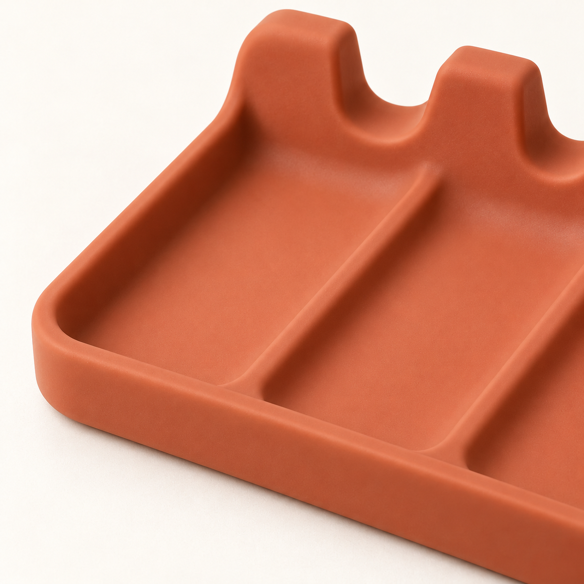 🍳 Gift-Worthy | Calm Countertop Organization | Versatile Silicone Utensil Rest