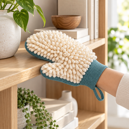 🧤 Gift-Worthy | Soft Reusable Dusting Comfort | Versatile Microfiber Mitt