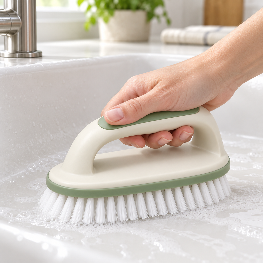 🧼 Gift-Worthy | Easy Everyday Cleaning Comfort | Versatile Household Scrubber