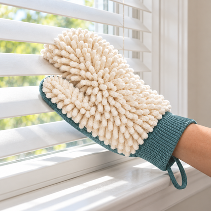 🧤 Gift-Worthy | Soft Reusable Dusting Comfort | Versatile Microfiber Mitt