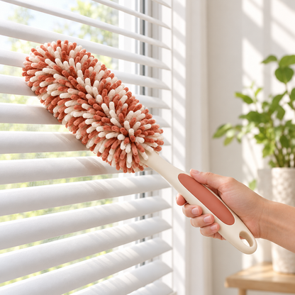 🪶 Gift-Worthy | Soft Everyday Dusting Ease | Flexible Microfiber Duster