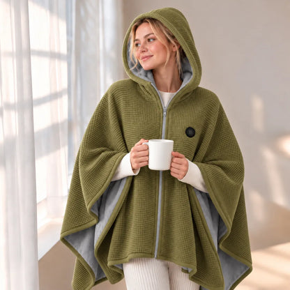 Wearable Heated Blanket Shawl – USB-Powered - Image 12
