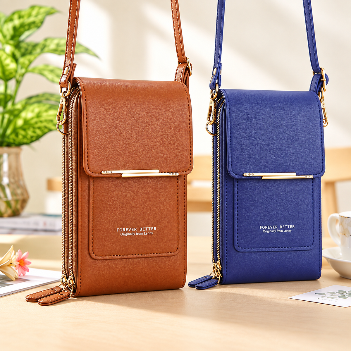 🔥Last Day Buy 1 Get 1 Free $14.99 Each🔥Simple And Elegant Women's Touchscreen Crossbody Phone Wallet - Image 55