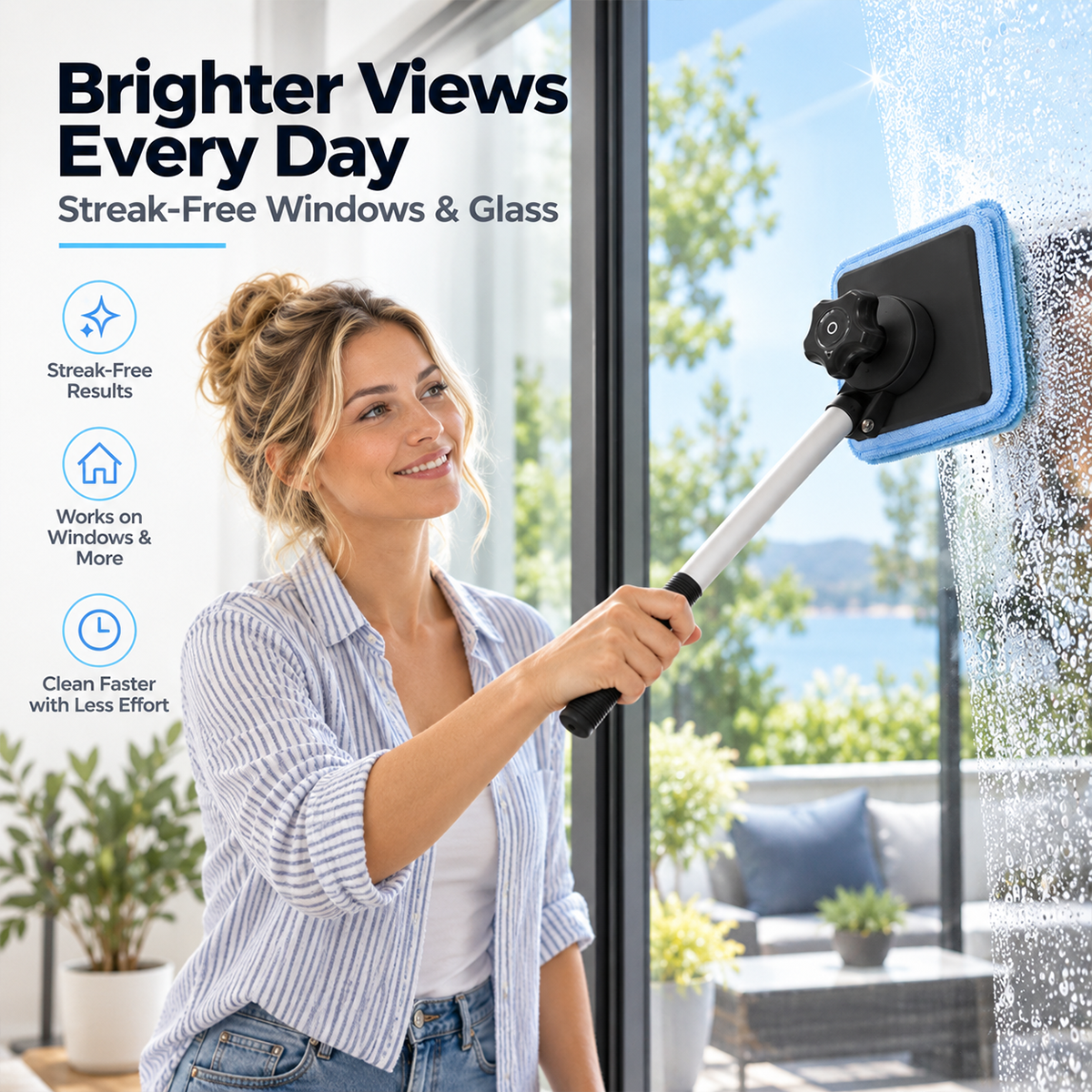 Dual-Side Magnetic Windshield Cleaner — Streak-Free Glass Kit - Image 5