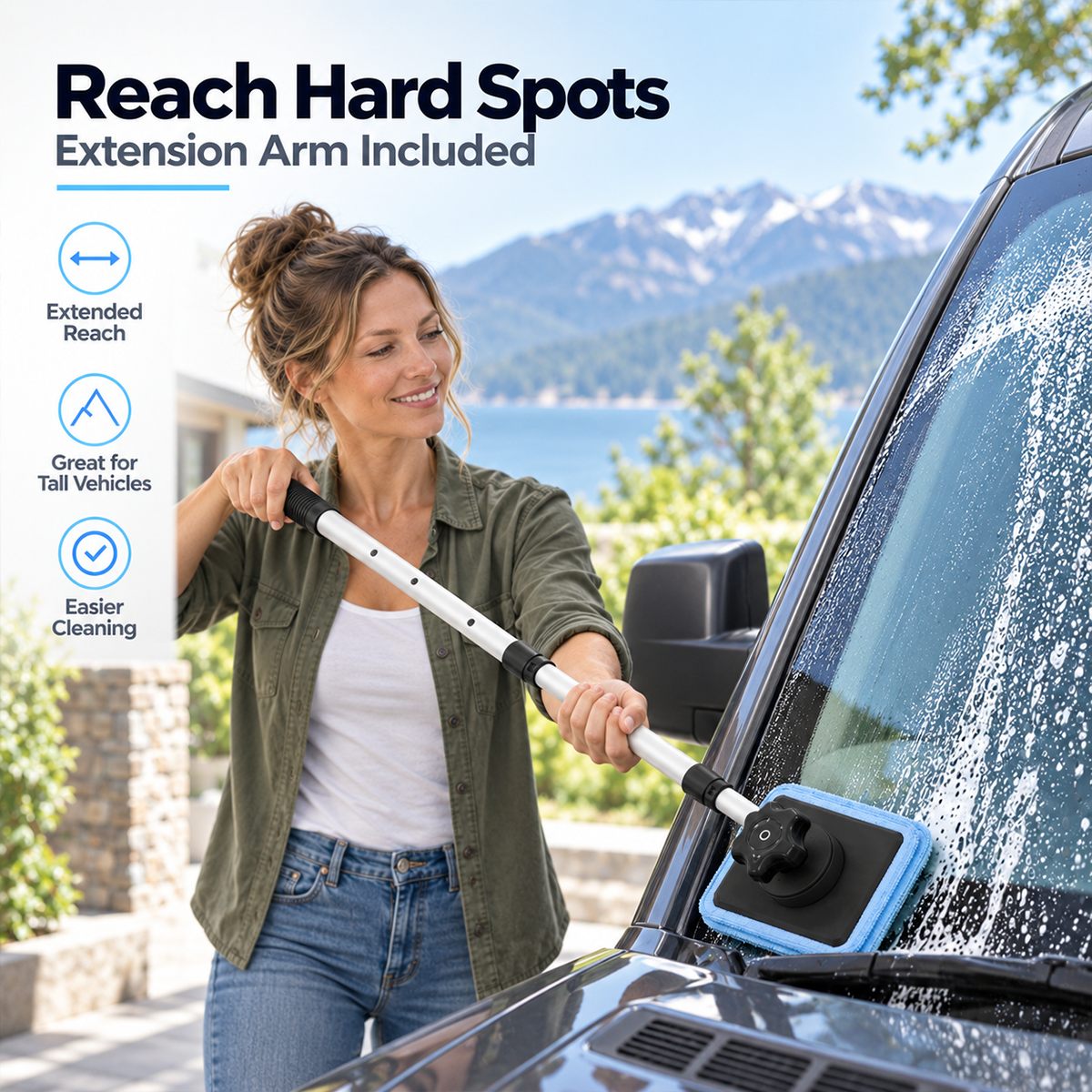 Dual-Side Magnetic Windshield Cleaner — Streak-Free Glass Kit - Image 4