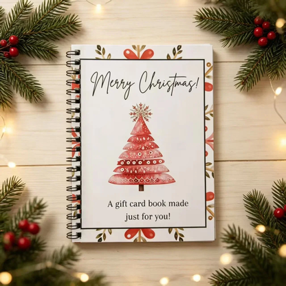 🎄Christmas Gift Card Book