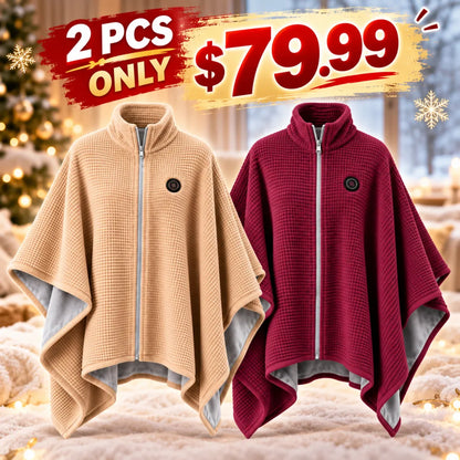 Wearable Heated Blanket Shawl – USB-Powered - Image 8