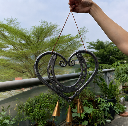 The Horseshoe Heart Wind Chime ❤🐎 ( by Jordan Maynard®) - Image 4