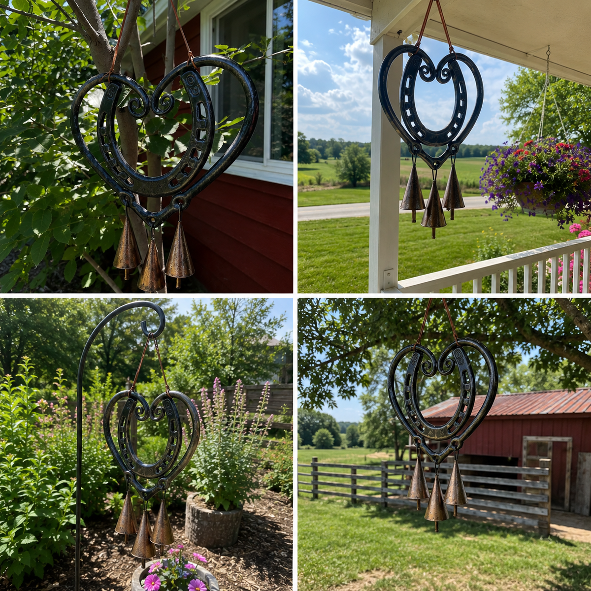 The Horseshoe Heart Wind Chime ❤🐎 ( by Jordan Maynard®) - Image 14
