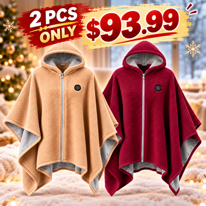 Wearable Heated Blanket Shawl – USB-Powered - Image 14