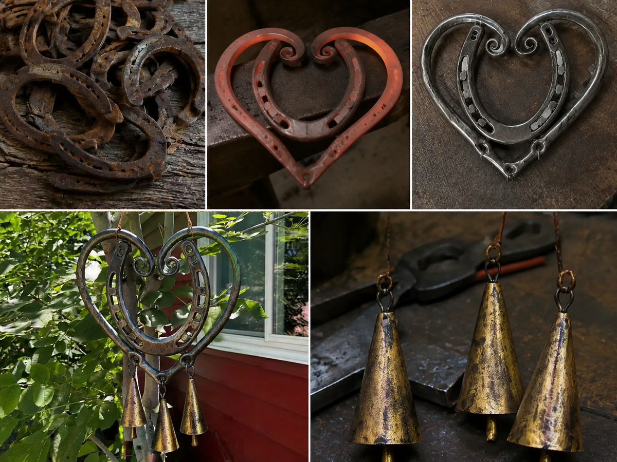 The Horseshoe Heart Wind Chime ❤🐎 ( by Jordan Maynard®) - Image 11