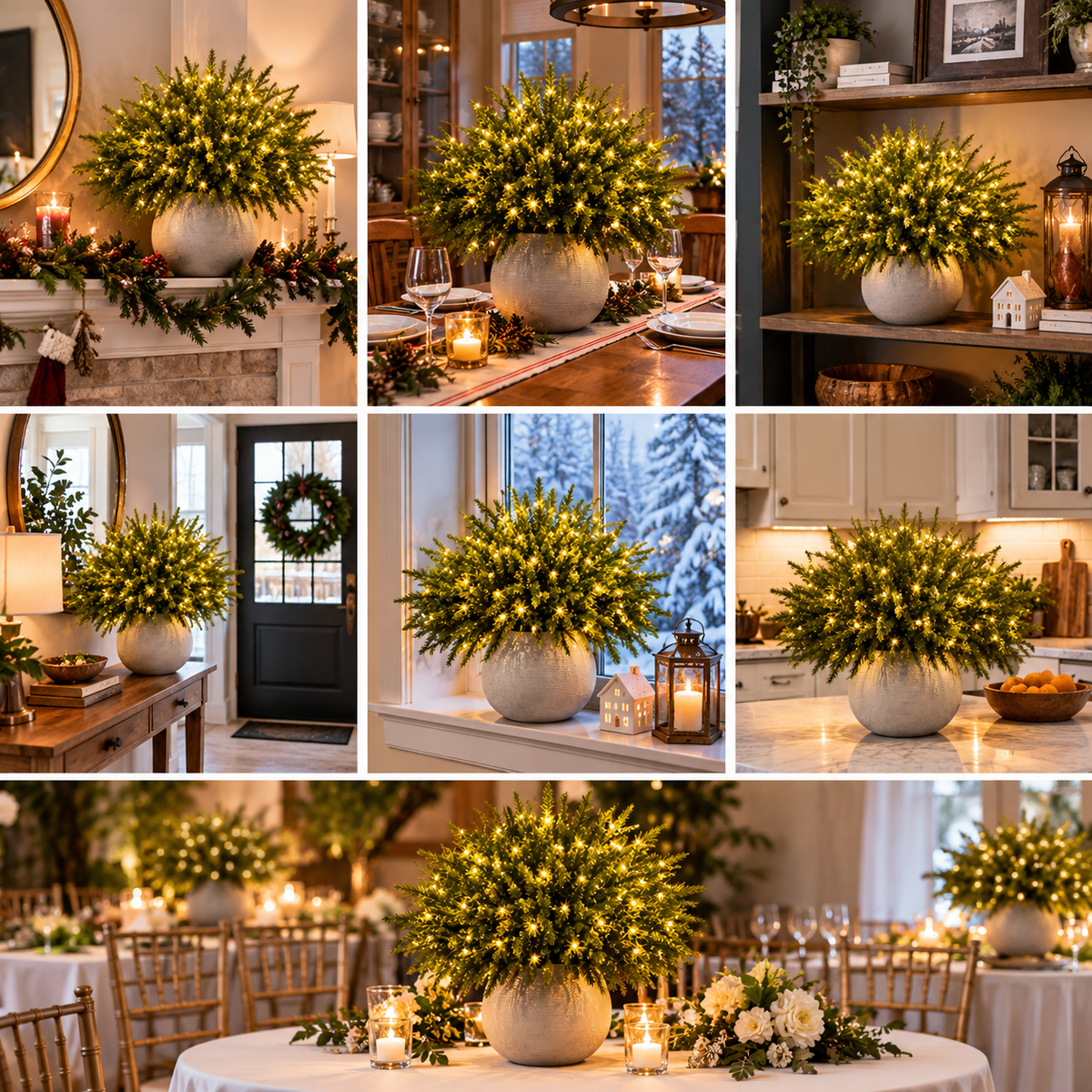 Enchanted Evergreen Pine with Lights - Image 9