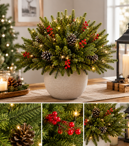 Enchanted Evergreen Pine with Lights - Image 5