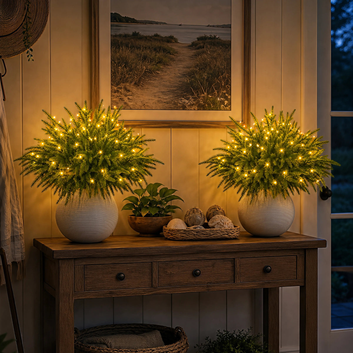 Enchanted Evergreen Pine with Lights - Image 3