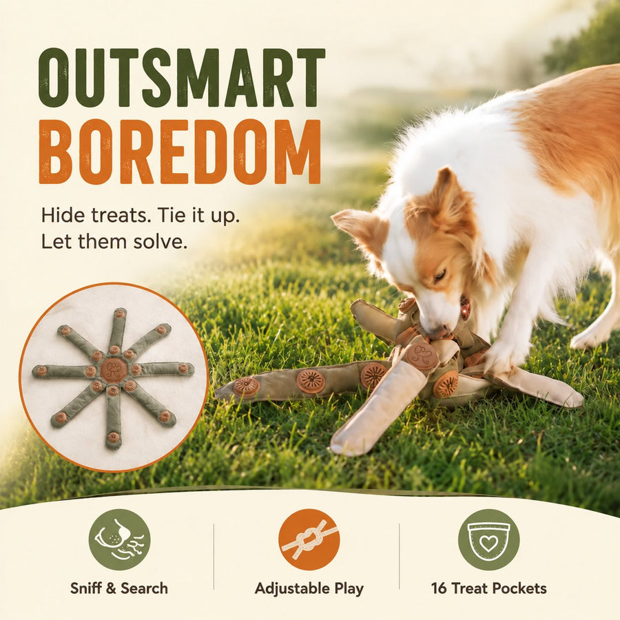 Virelunepets™ Dogtopus – Treat-Hunt Enrichment Toy - Image 10