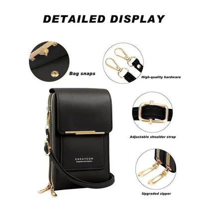🔥Last Day Buy 1 Get 1 Free $14.99 Each🔥Simple And Elegant Women's Touchscreen Crossbody Phone Wallet - Image 6
