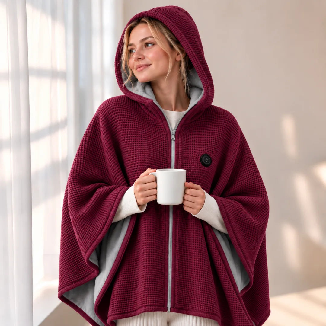 Wearable Heated Blanket Shawl – USB-Powered - Image 13
