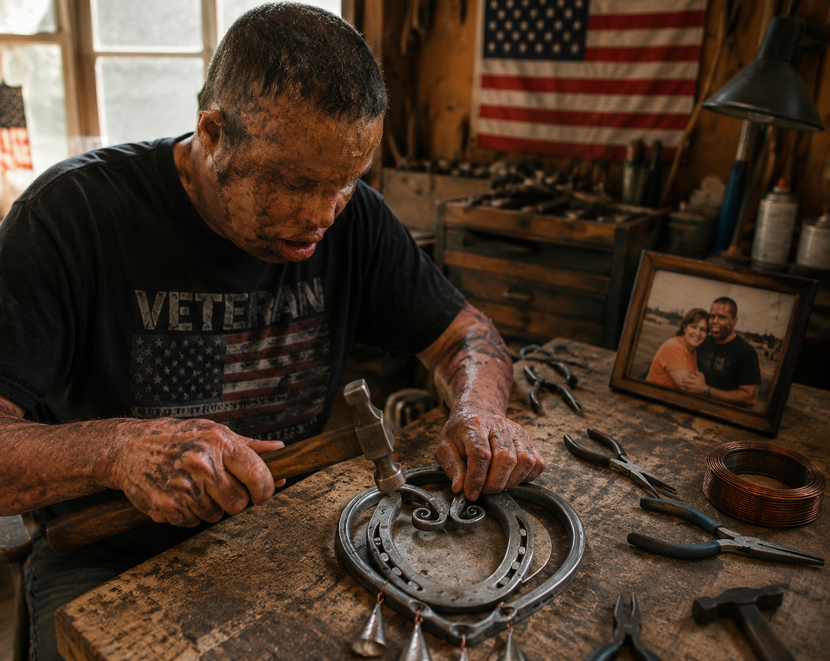 The Horseshoe Heart Wind Chime ❤🐎 ( by Jordan Maynard®) - Image 10
