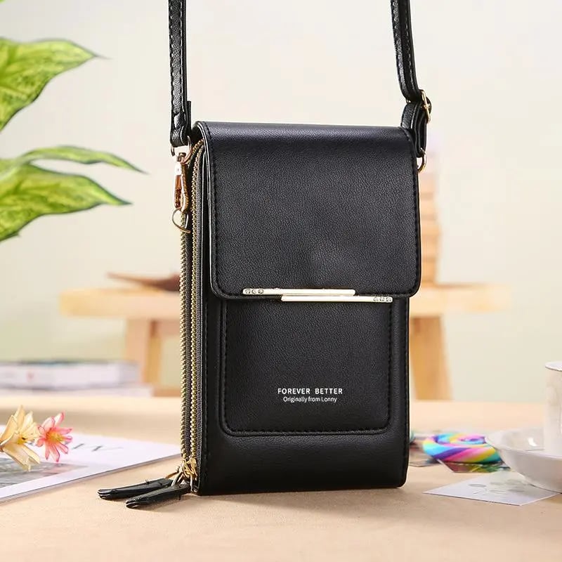 🔥Last Day Buy 1 Get 1 Free $14.99 Each🔥Simple And Elegant Women's Touchscreen Crossbody Phone Wallet - Image 1