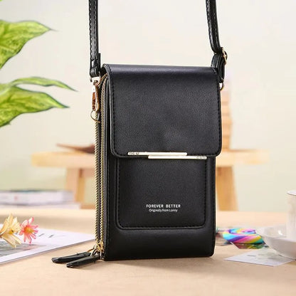 🔥Last Day Buy 1 Get 1 Free $14.99 Each🔥Simple And Elegant Women's Touchscreen Crossbody Phone Wallet - Image 1