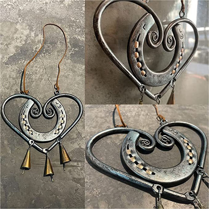 The Horseshoe Heart Wind Chime ❤🐎 ( by Jordan Maynard®) - Image 5