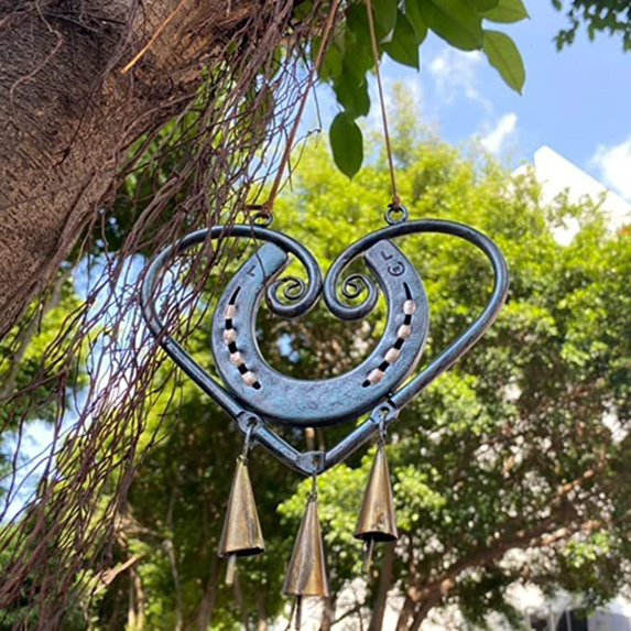 The Horseshoe Heart Wind Chime ❤🐎 ( by Jordan Maynard®) - Image 3